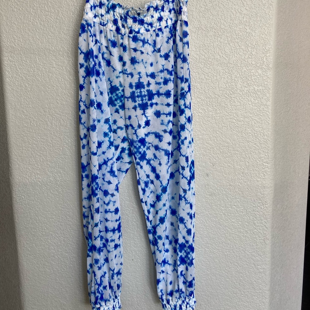 Luli Fama swimsuit cover up pants large
